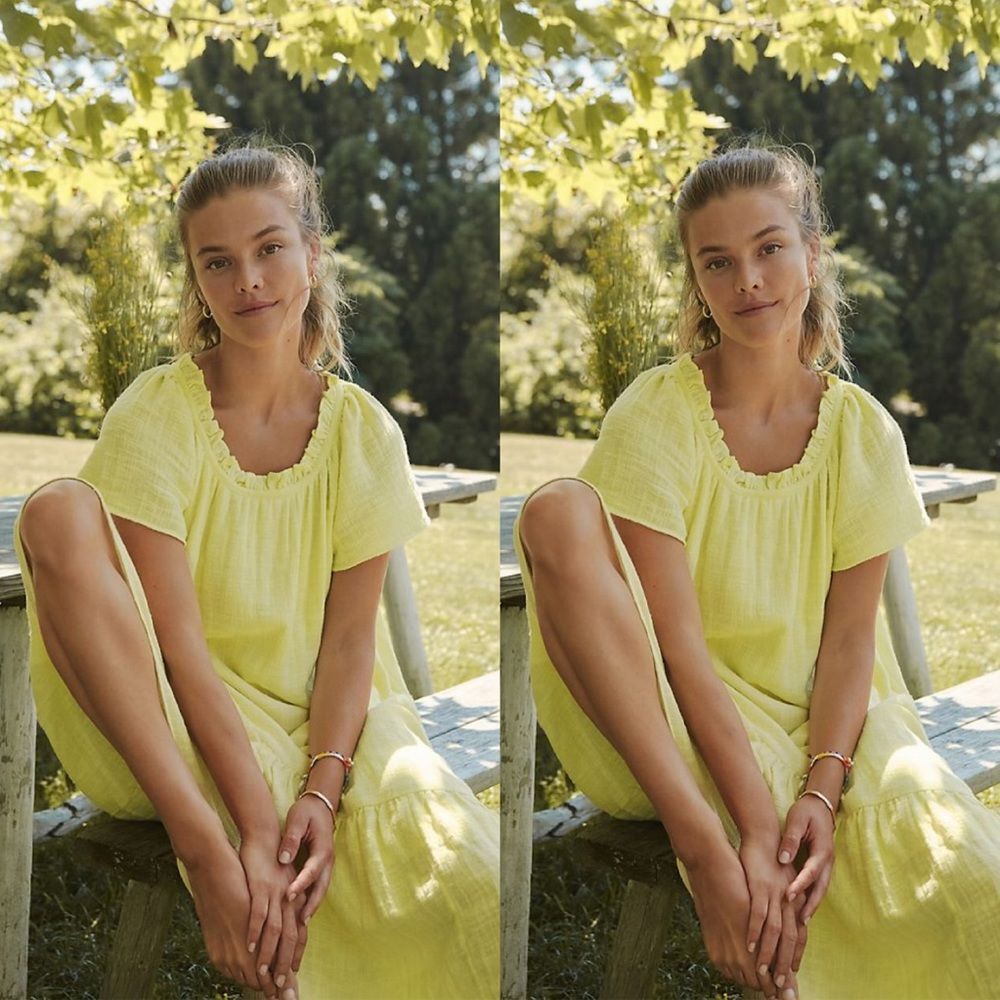 Anthropologie Selah High-Low Maxi Dress